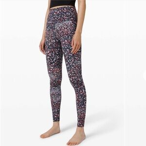 #10. Lululemon Align Pant 28" Water Blossom Multi